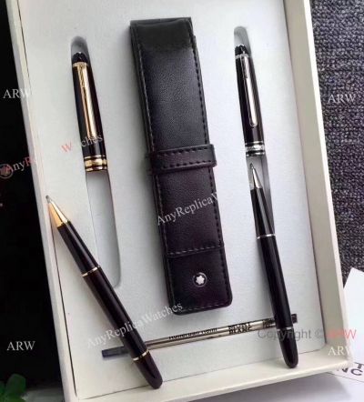 Montblanc Fake Meisterstuck Classique Rollerball Pen Set - 4 Items